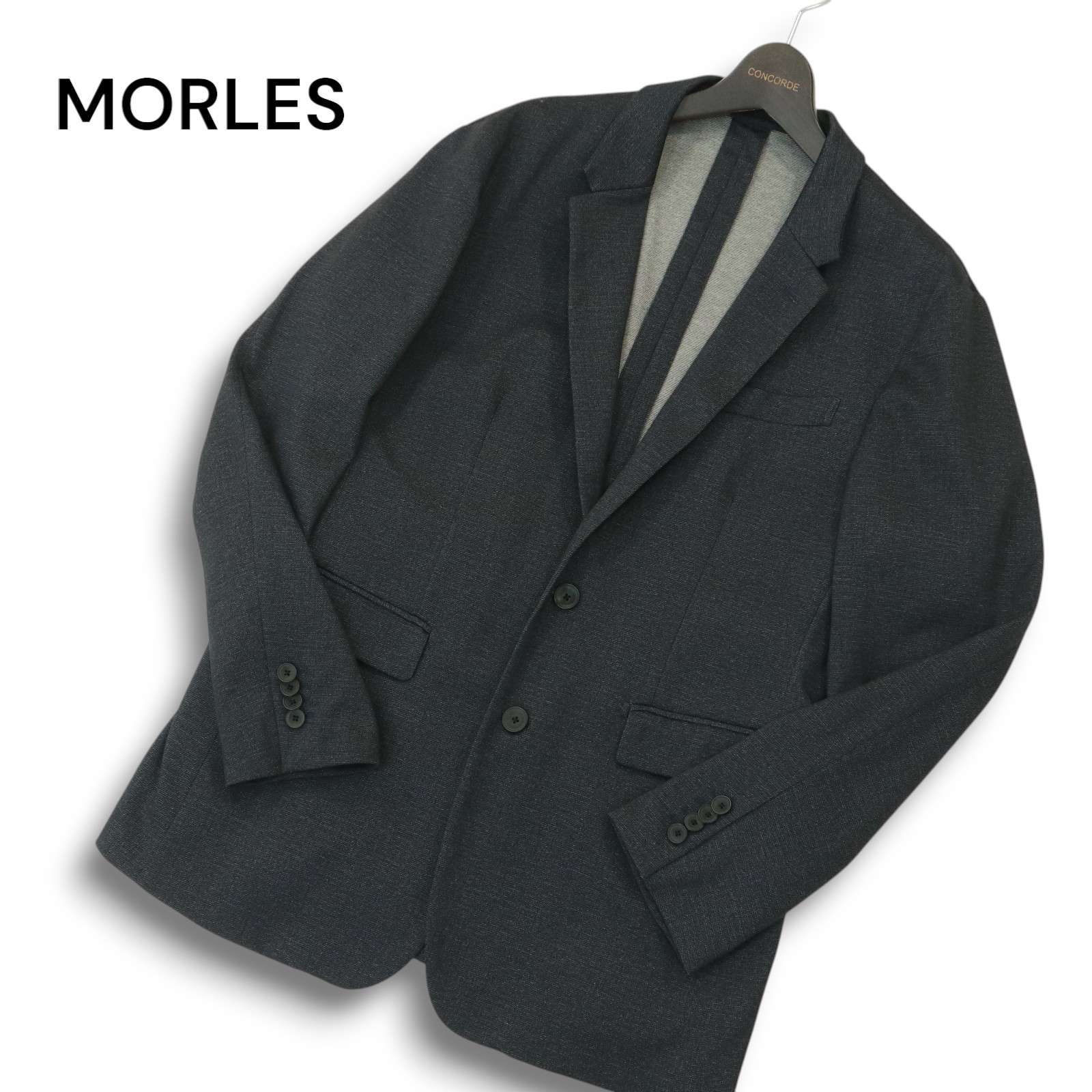 MORLES モアレス 通年☆ アンコン テーラード ジャケット Sz.LL メンズ 