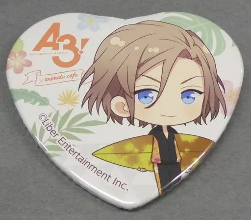 中古】バッジ・ピンズ 摂津万里 「A3!(エースリー)×animatecafe 第6弾