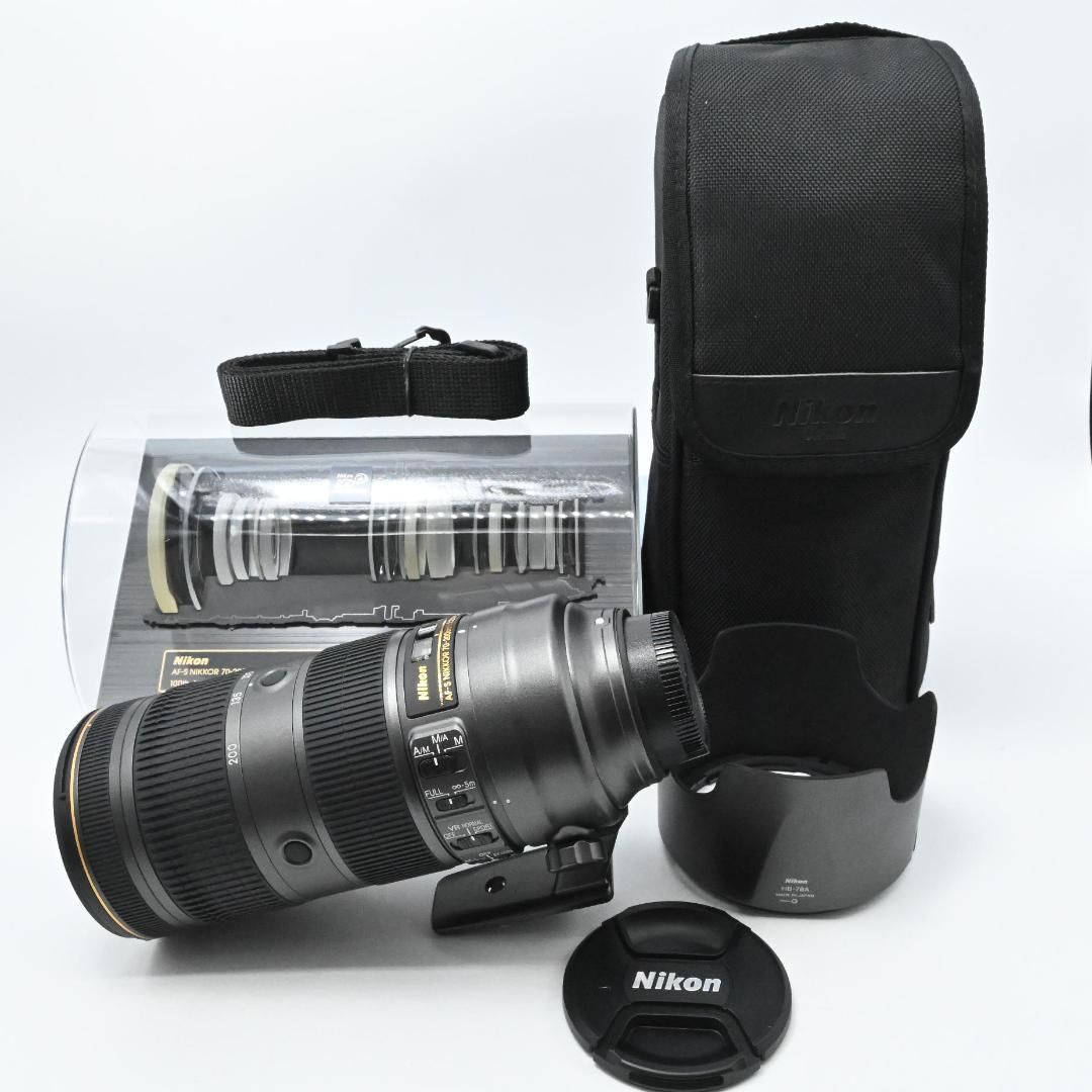 Nikon 70-200mm F2.8E FL ED VR メタリックグレー