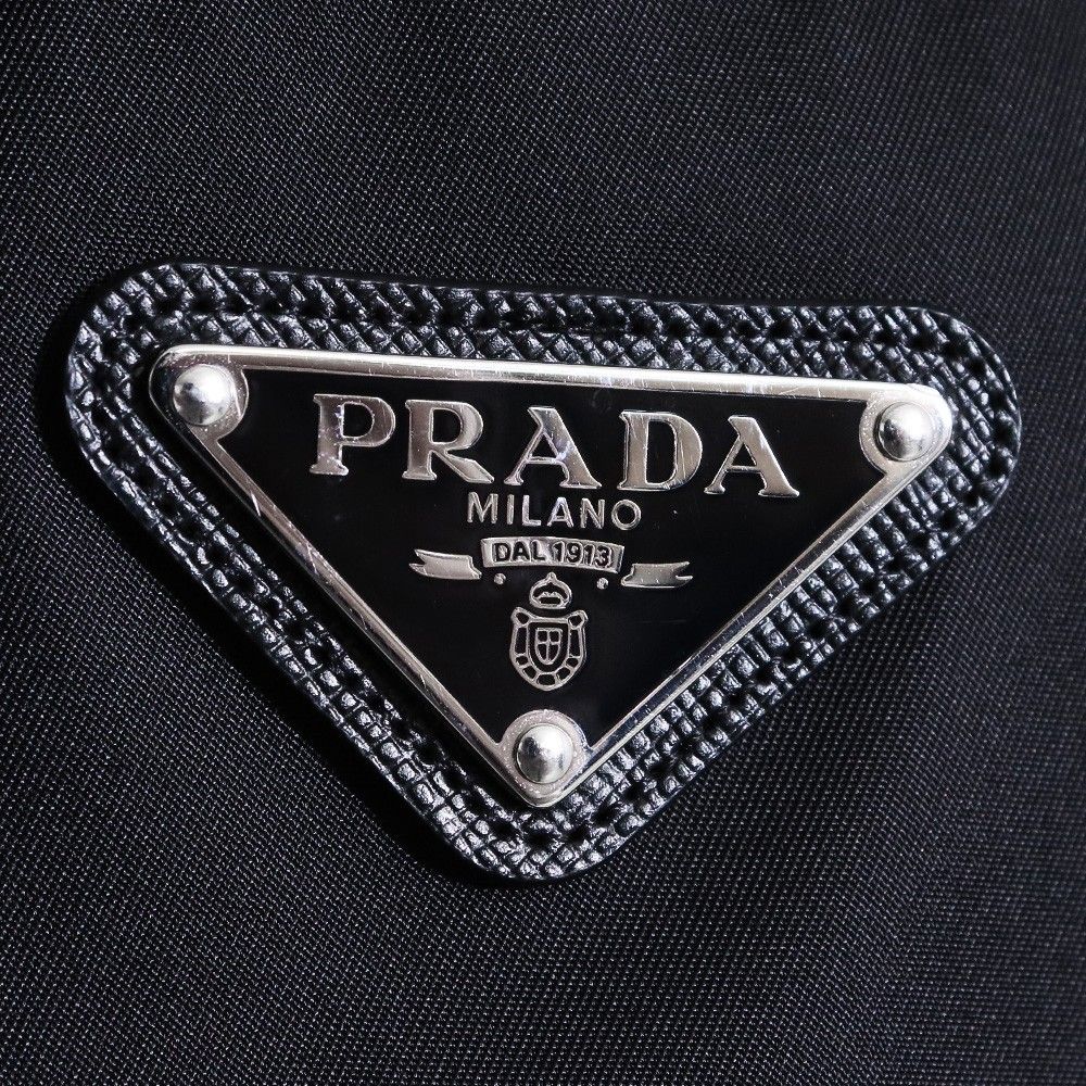 PRADA Re-Nylon シャツジャケット XSサイズ ブラック SC514 S202 1WQ8