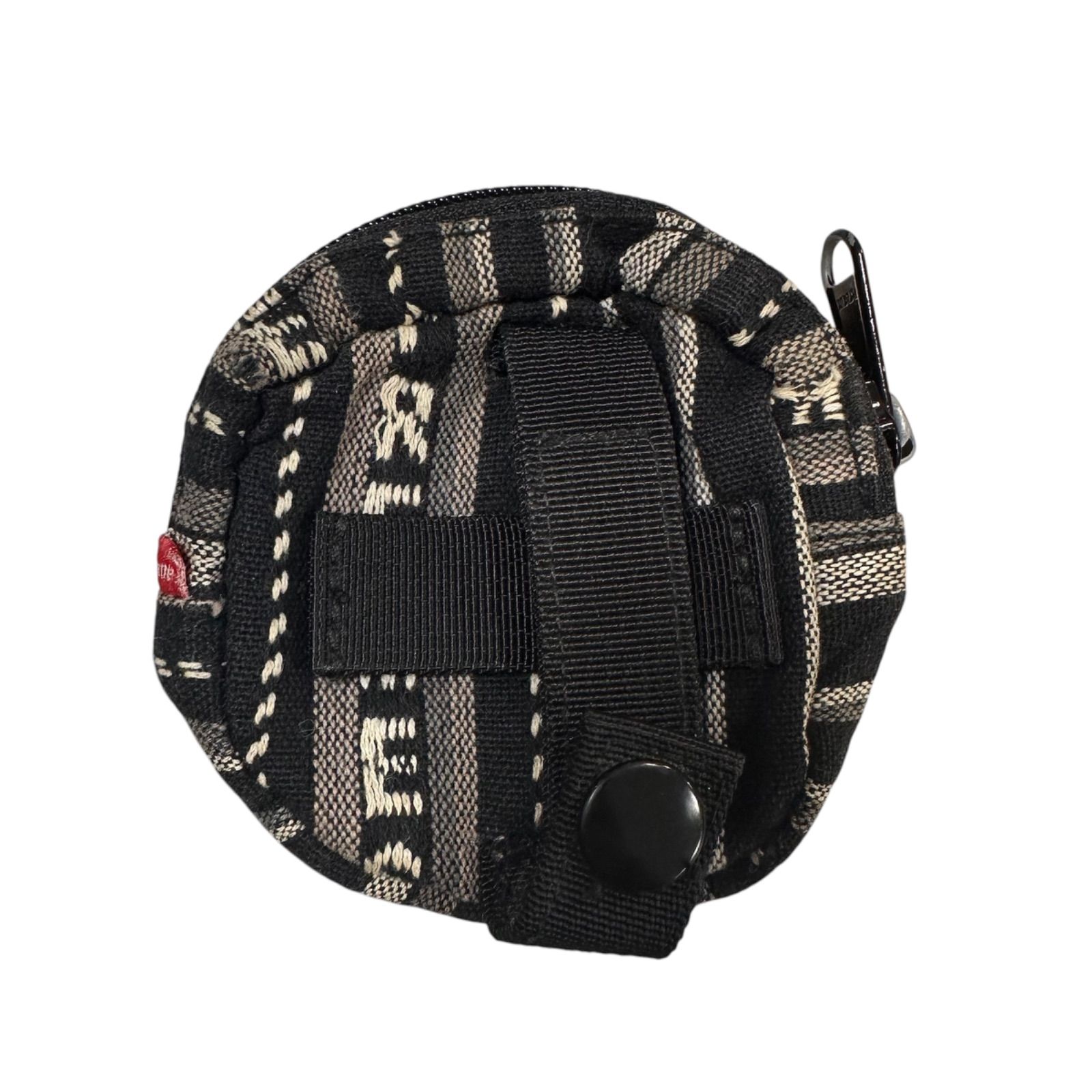 83】Supreme コインケース/BLK/総柄/メンズ/20SS/Woven Stripe Coin