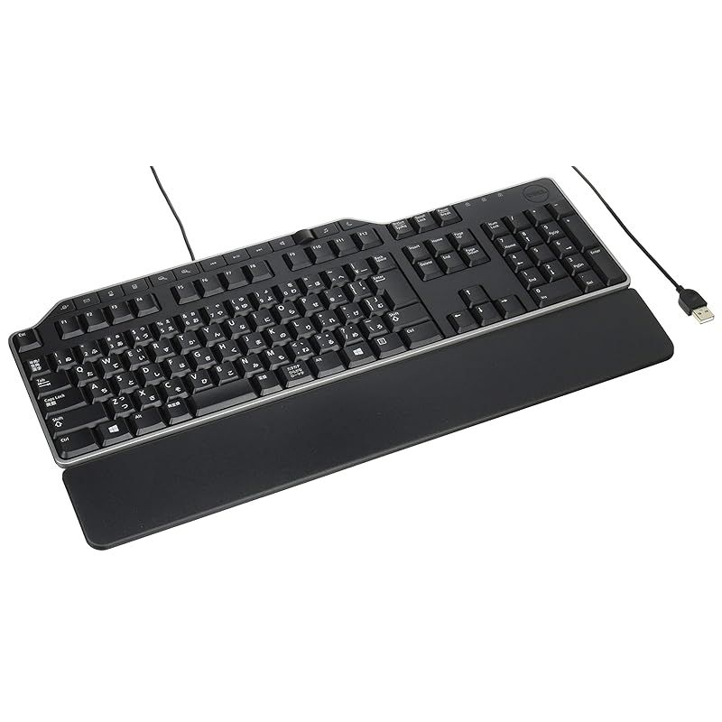Dell 有線キーボード USB ハブ/パームレスト/マルチメディアキー/ショートカットキー付き KB522 Business Multimedia 1