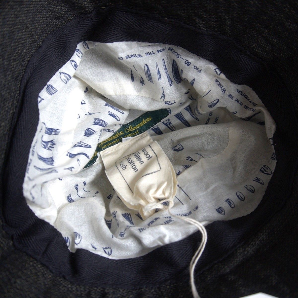 未使用/希少】 PAUL HARNDEN【DUMPSTER ツイード ハット】M ポール