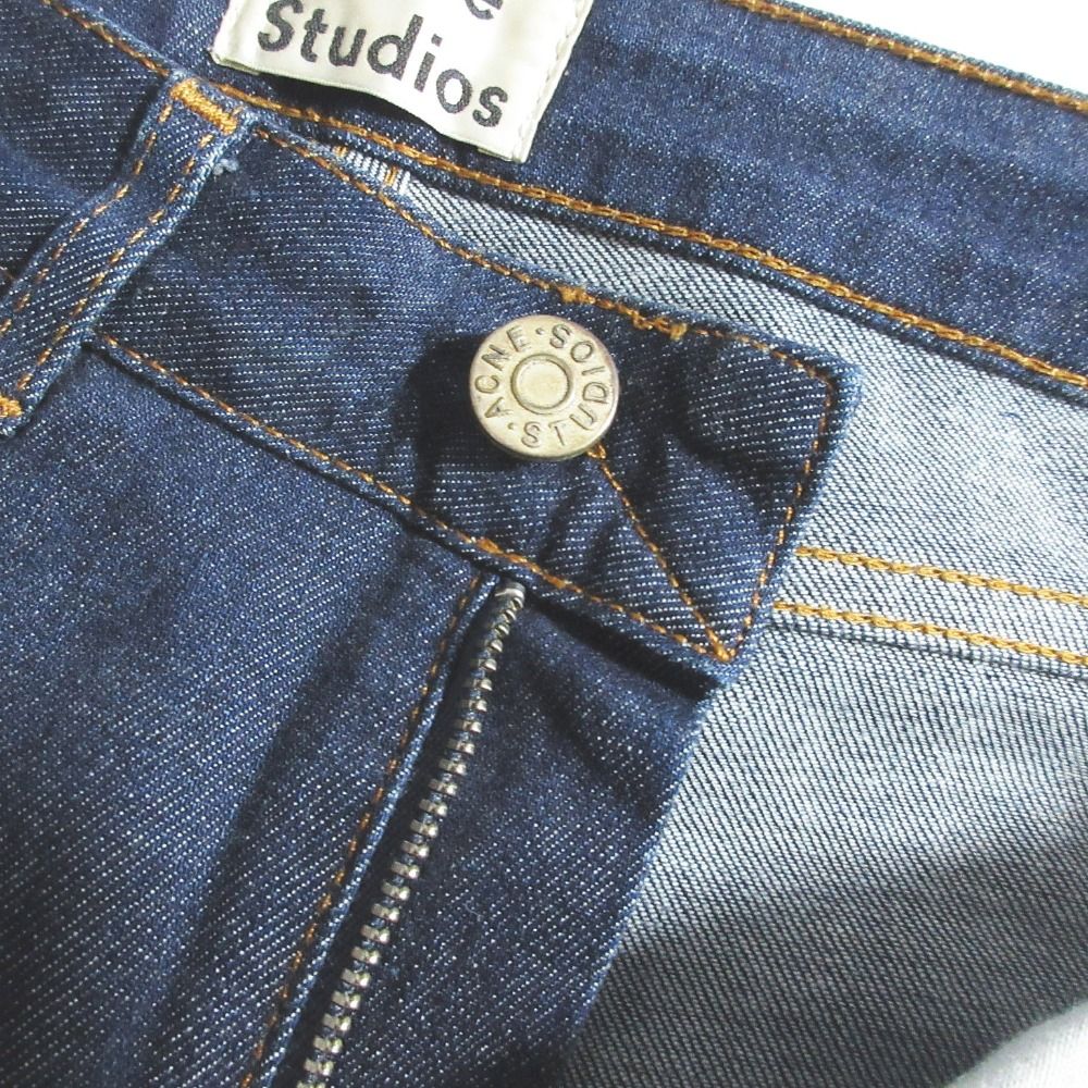 ACNE STUDIOS　スキニーデニム　L相当　濃紺　レディースジーンズ　古着 Acne Studios - アクネ Acne デニム ジーンズ スキニー ZARAの