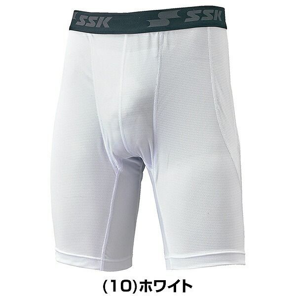 【新品未使用】種類13:1枚/(10)ホワイト/XO 野球 スライディングパンツ SSK スラパン ファウルカップ収納式 パッドあり 白あり BSP003 野球ウェア