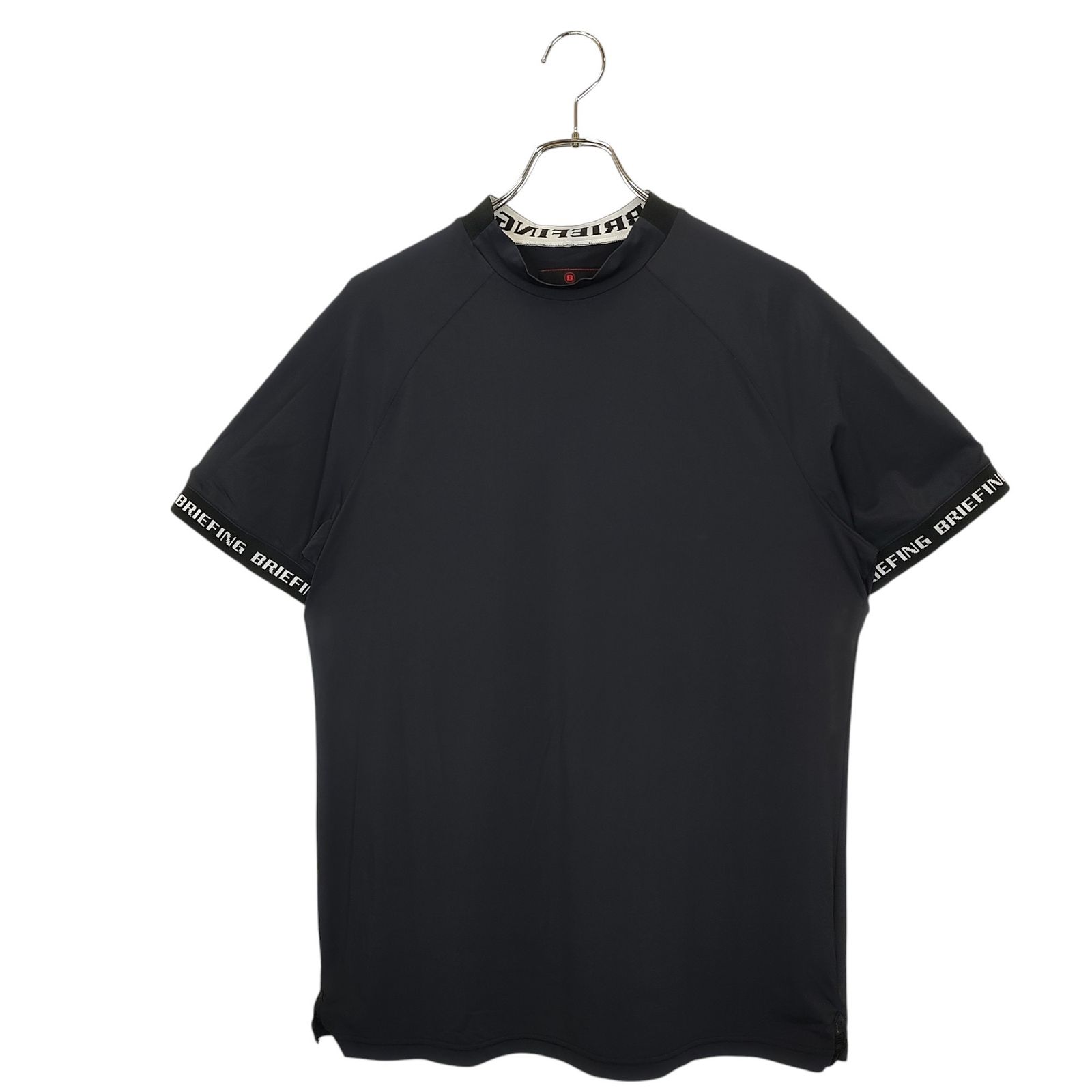 BRIEFING GOLF ブリーフィングゴルフ 24SS LOGO BACK RIB MOCK NECK 