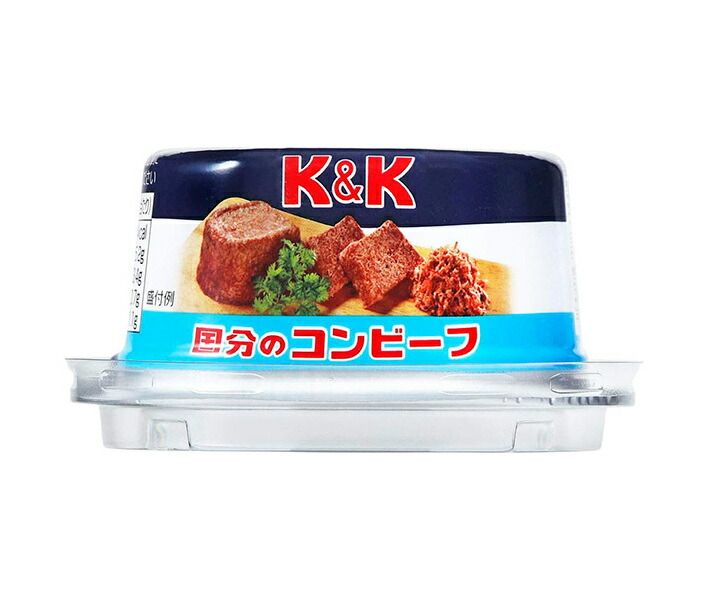 メーカー|問屋直送品 代引不可 国分 K-K コンビーフ 80g×24個入｜ 缶詰 おつまみ おかず