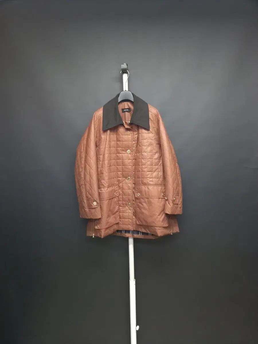 新システム 秋冬 キルティング ルーズオーバーサイズフィット ロングアウター 55-77