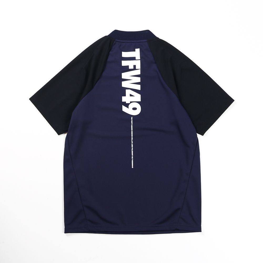 TFW49 COLLARLESS POLO カラーレスポロ T102220004 TFW49 - COLLAR LESS POLO / カラーレス ポロシャツ