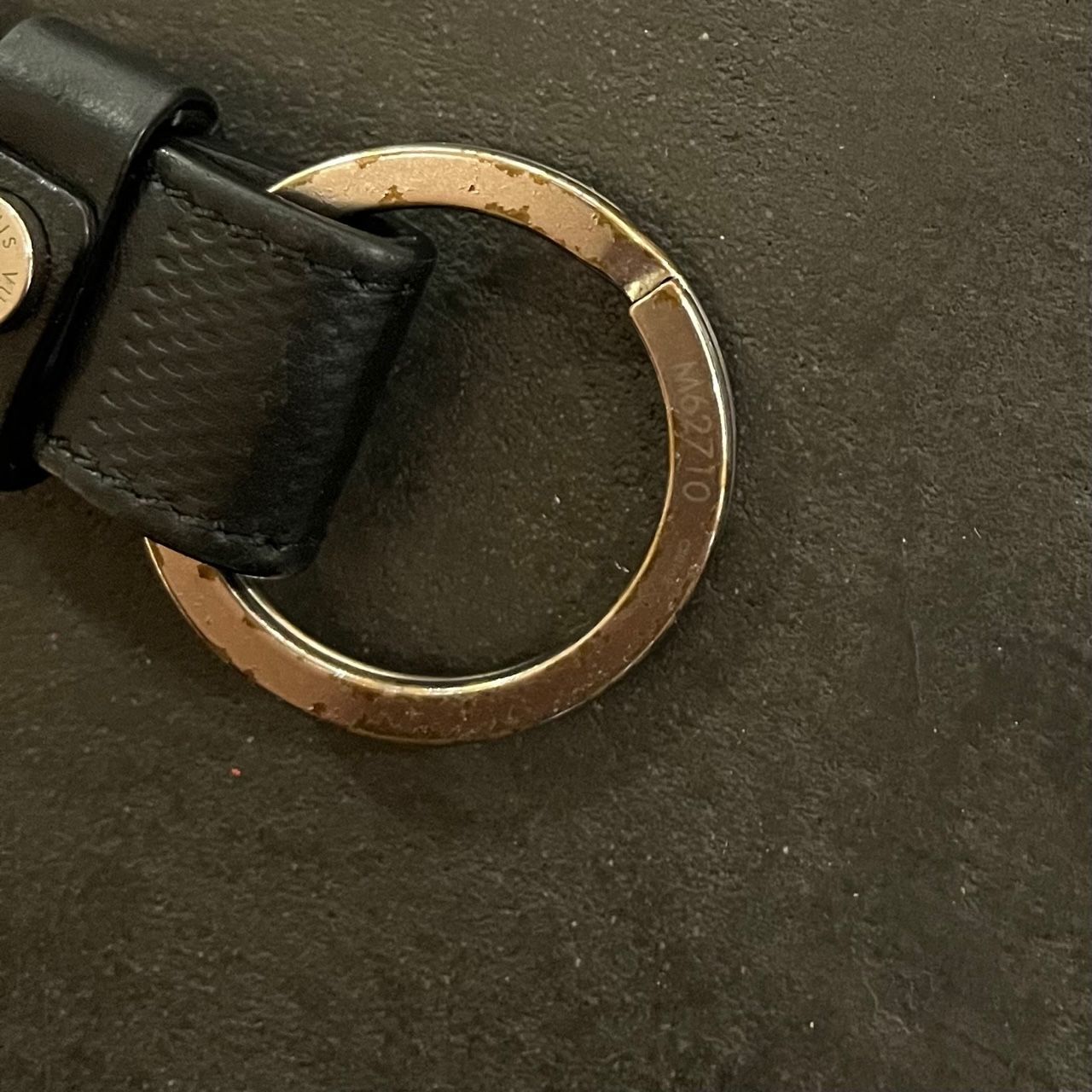 国内正規 LOUIS VUITTON M62710 ダミエアンフィニ キーホルダー LV