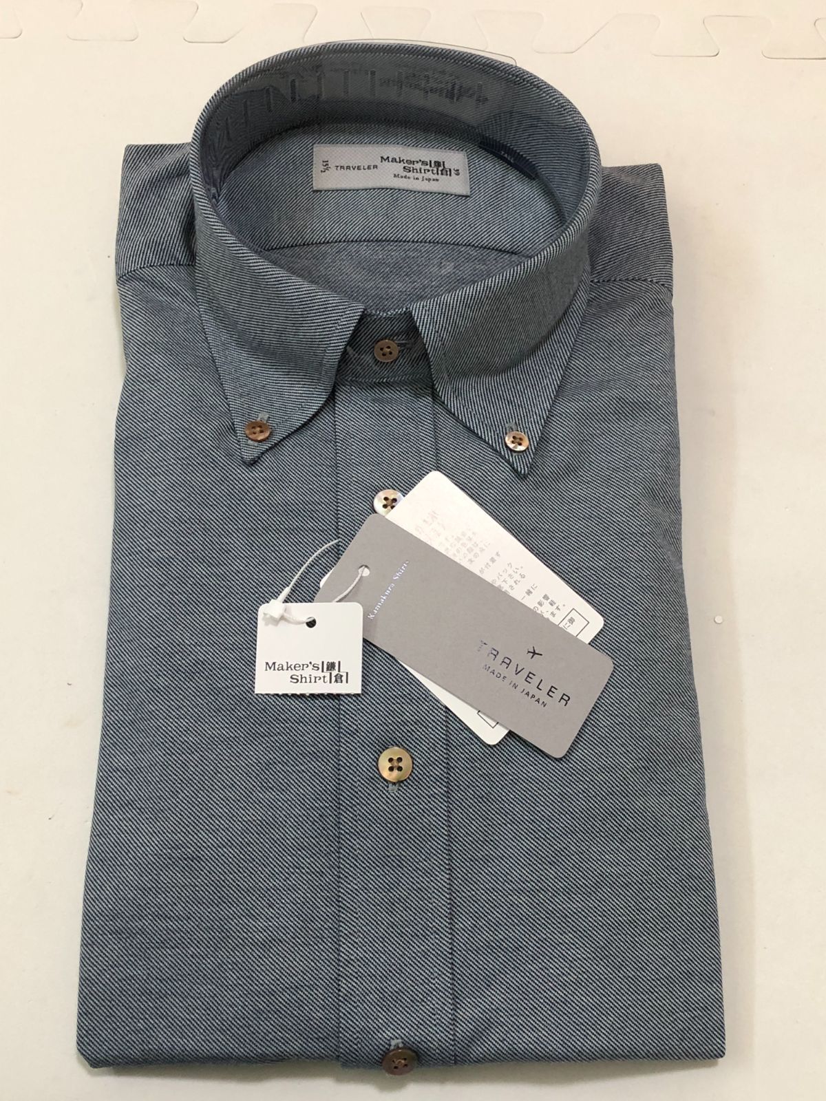 30887 Maker's Shirt 鎌倉シャツ セットアップチャコール