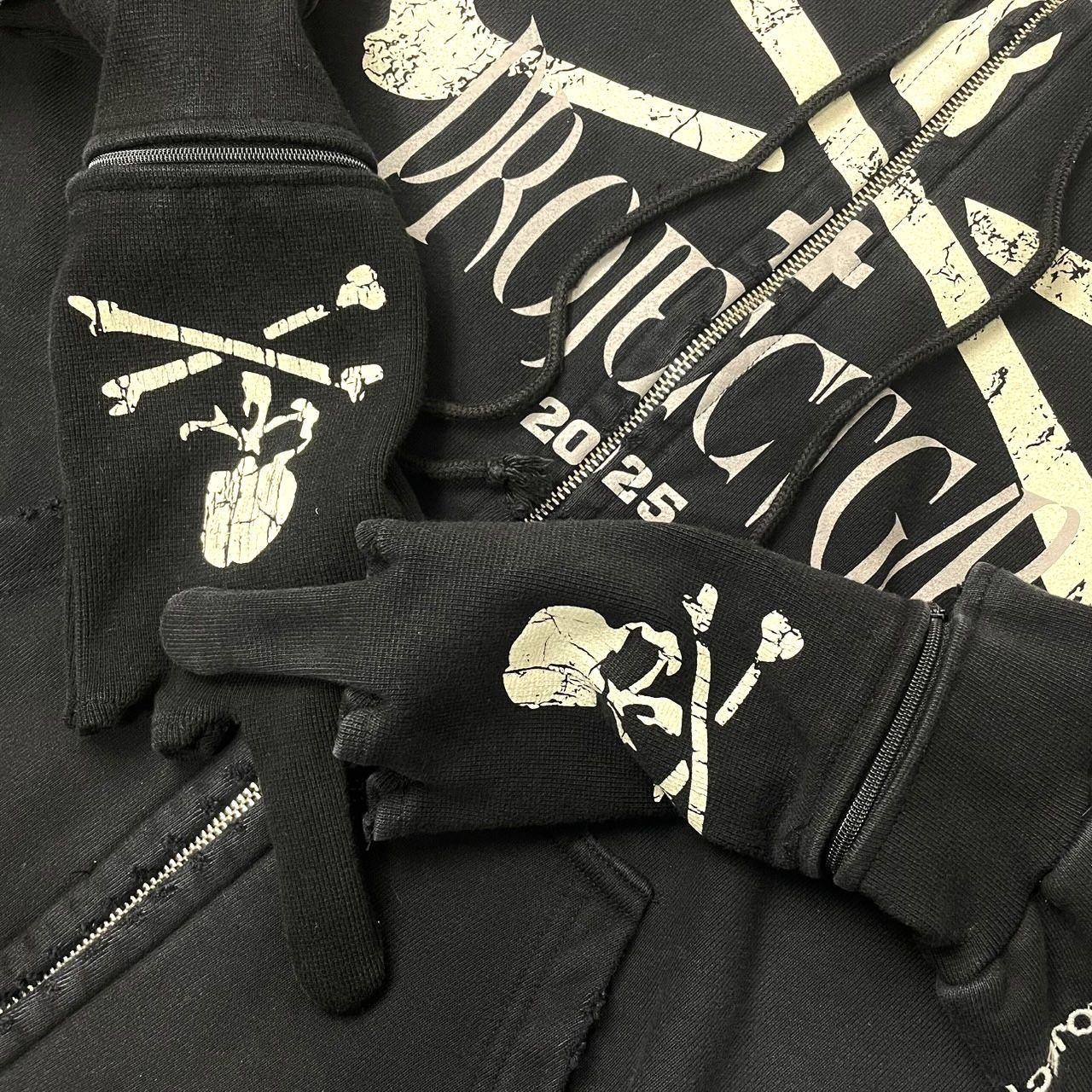 PROJECT G/R】× MASTERMIND ZYGON ZIP-UP HOODIE マスターマインド 