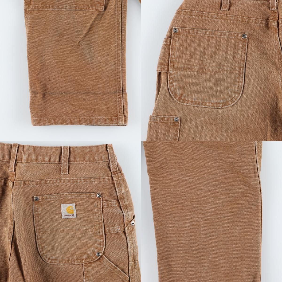 古着 カーハート Carhartt ダブルニー ダック地 ペインターパンツ