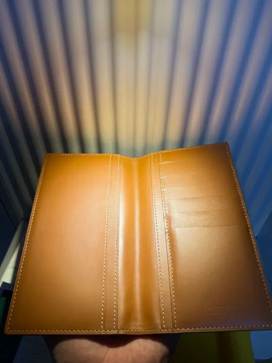 25年 ゴヤール サンルイGM長財布 ブラック タン