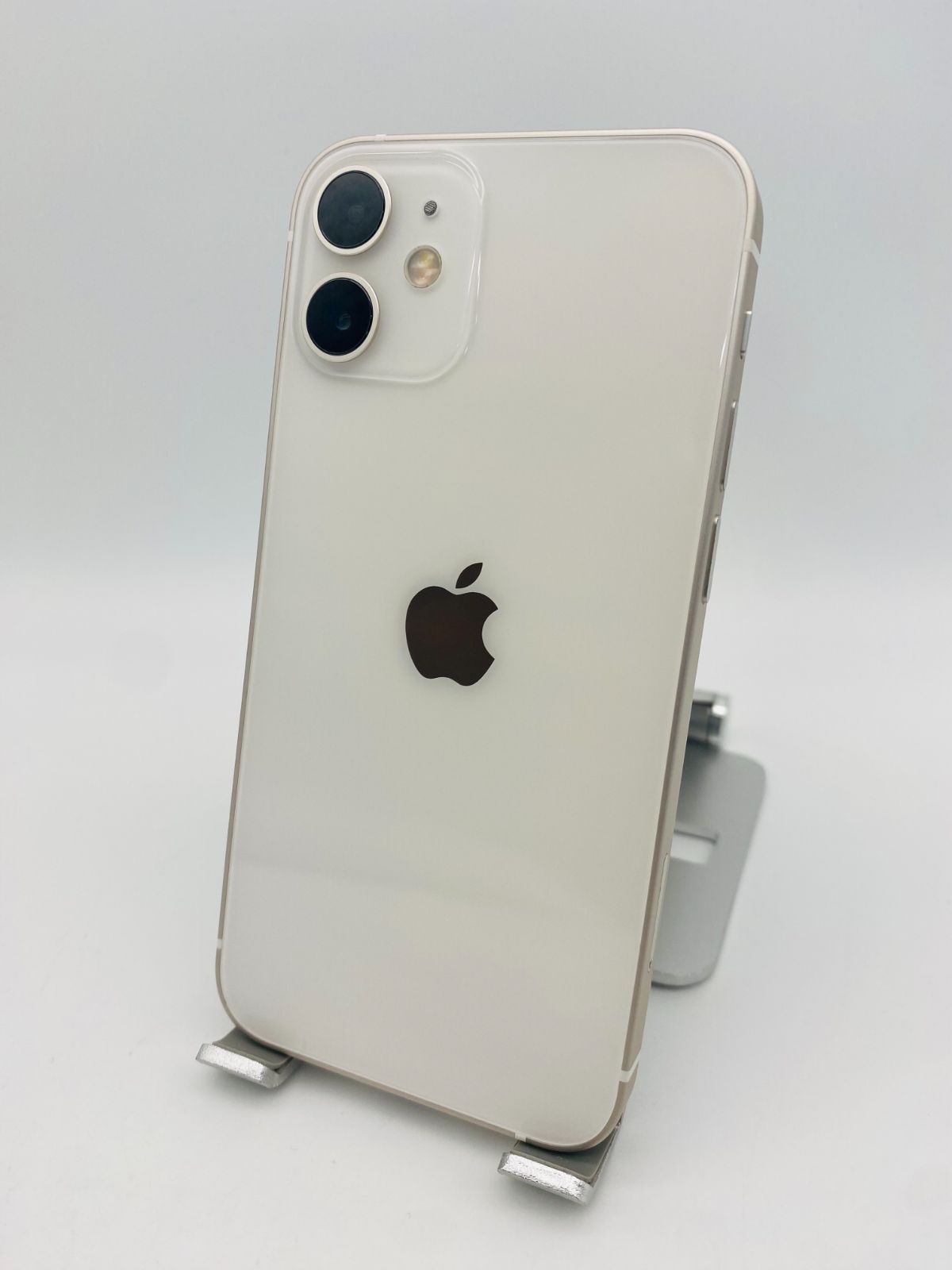 バッテリー82% iPhone12miniホワイト本体 フィルム替付き128GB Apple