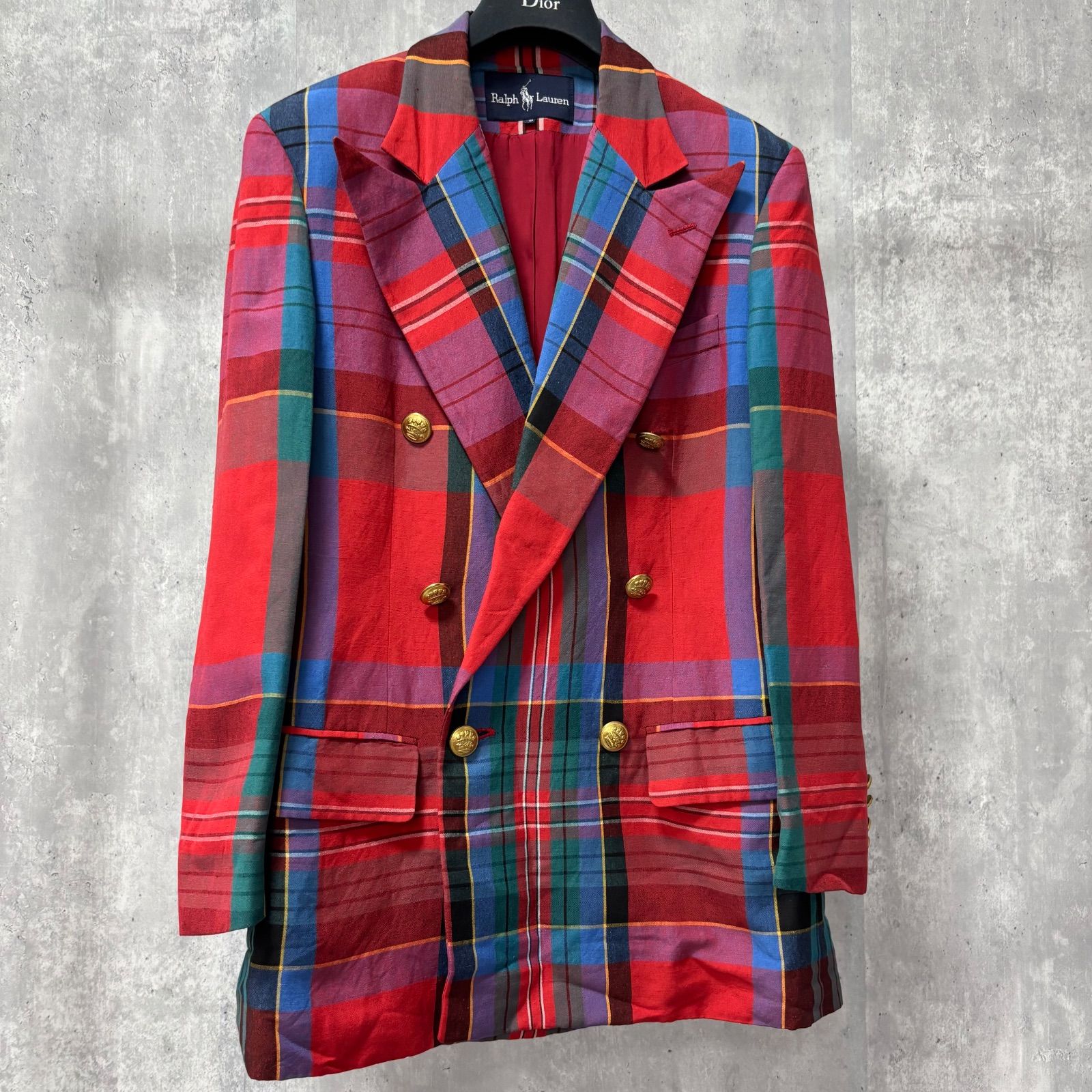 Ralph Lauren チェックテーラードジャケット POLO RALPH LAUREN（ポロ ラルフ ローレン）の「RL67 チェックド
