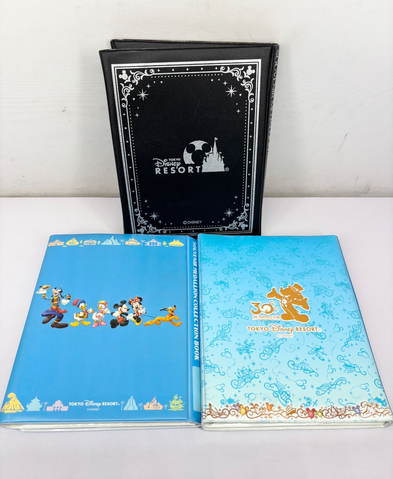 東京ディズニーリゾート スーベニアメダルコレクション ブック 3点