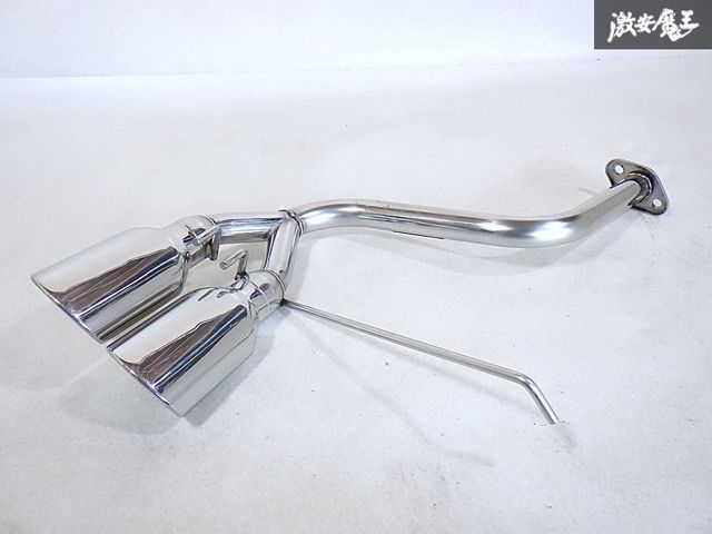 J-WORKS オートジュエル L235S エッセ ESSE KF ステンレス マフラー センター出し デュアル オーバル テールエンド単体 03S15829 K-1