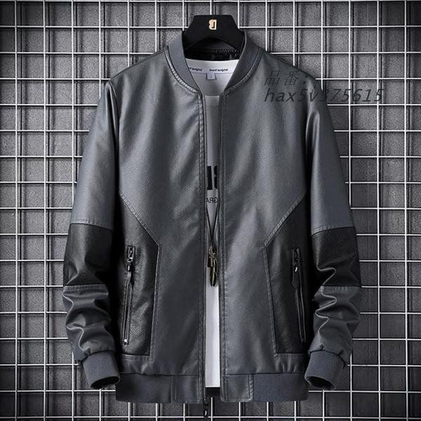 新品 ライダース 4L ダブル レザージャケット シュリーブ 防風