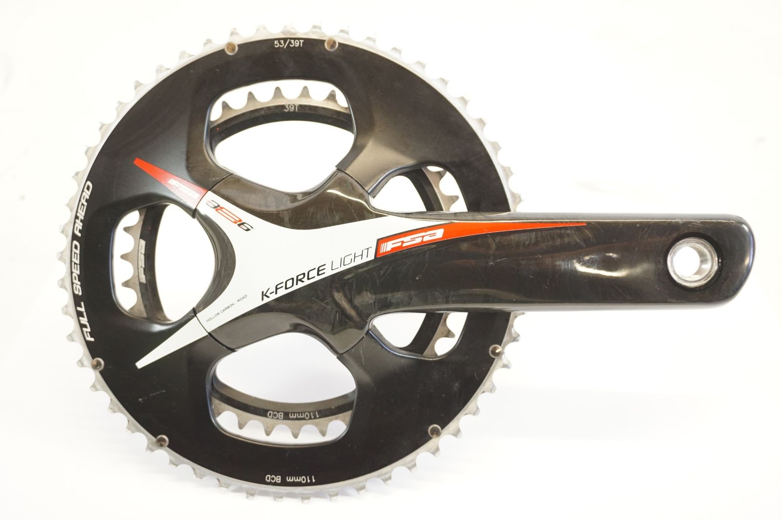 FSA エフエスエー K-FORCE LIGHT BB386EVO 53-39T 170mm クランクセット | バイチャリ宇都宮店