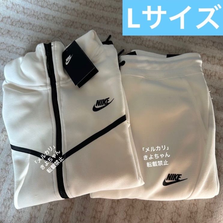 即購入OK ！ナイキ　nike テックフリース　上下　セットアップ 赤 XL総丈102cmウエスト80cm