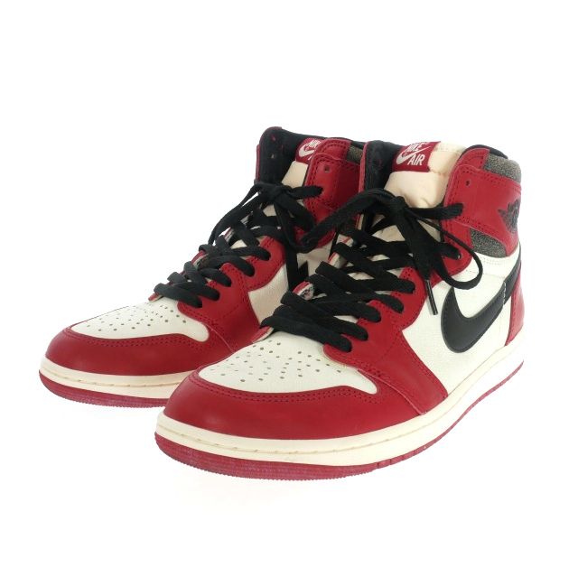 ナイキ NIKE AIR JORDAN 1 RETRO HIGH OG Lost u0026 Found Chicago エアジョーダン1 ハイカットスニーカー 靴 US10 28.0 バーシティレッド/ブラック/セイル DZ5485-612