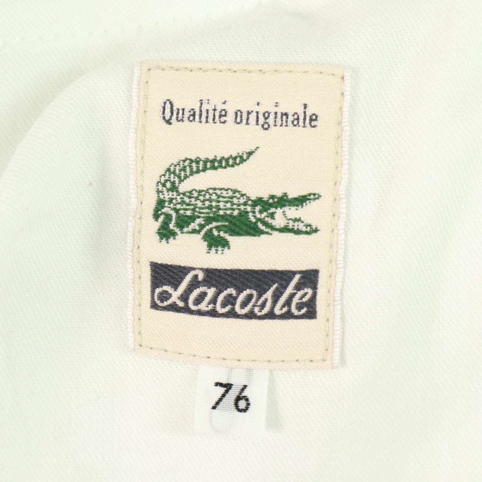 LACOSTE ラコステ 春夏 ワニ ロゴ☆ ホワイト デニム ハーフ