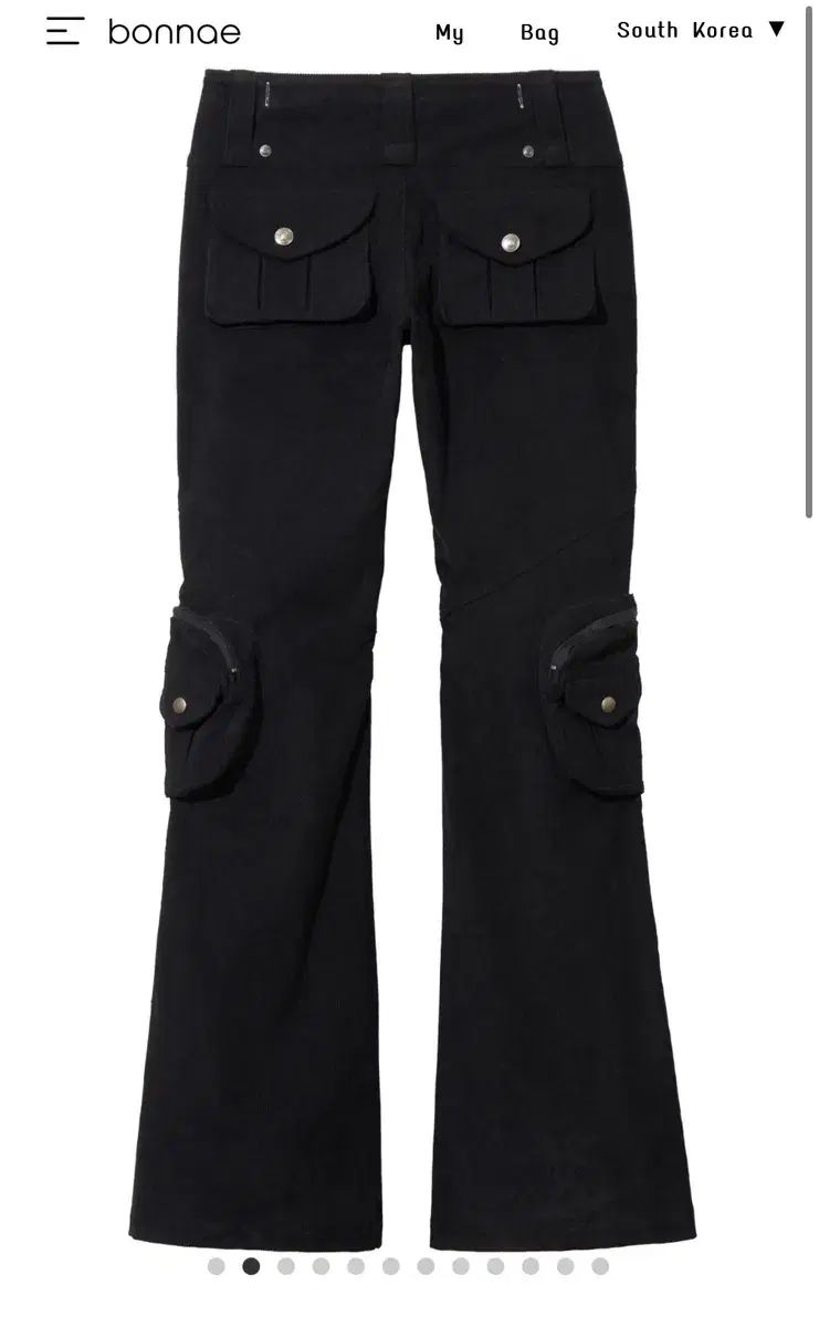 Corduroy pocket