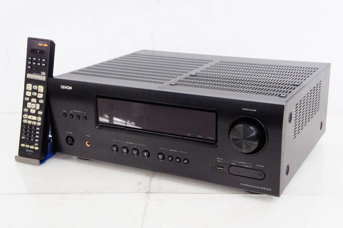 中古 Denonデノン 5.1ch AVサラウンドレシーバー AVR-1612 3D対応