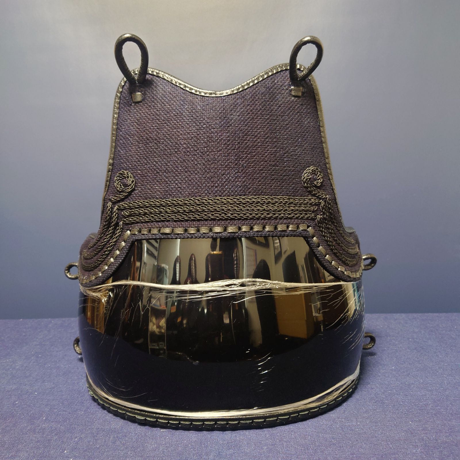 亀の装飾品 中型 黒と茶色の模様 亀の装飾品 中型 黒と茶色の模様