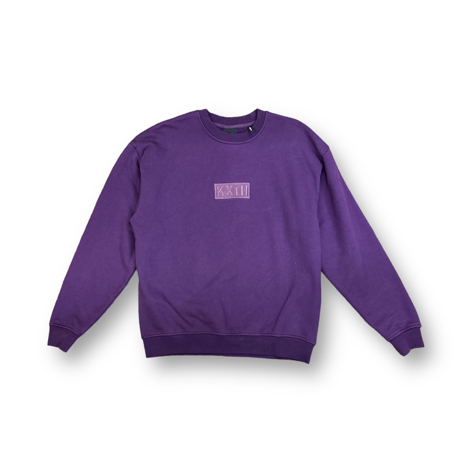 KITH 21AW Cyber Monday Crewneck サイバーマンデー ボックスロゴ クルーネック スウェット トレーナー キス  KHM030147-514 パープル S 68786A3 - メルカリ