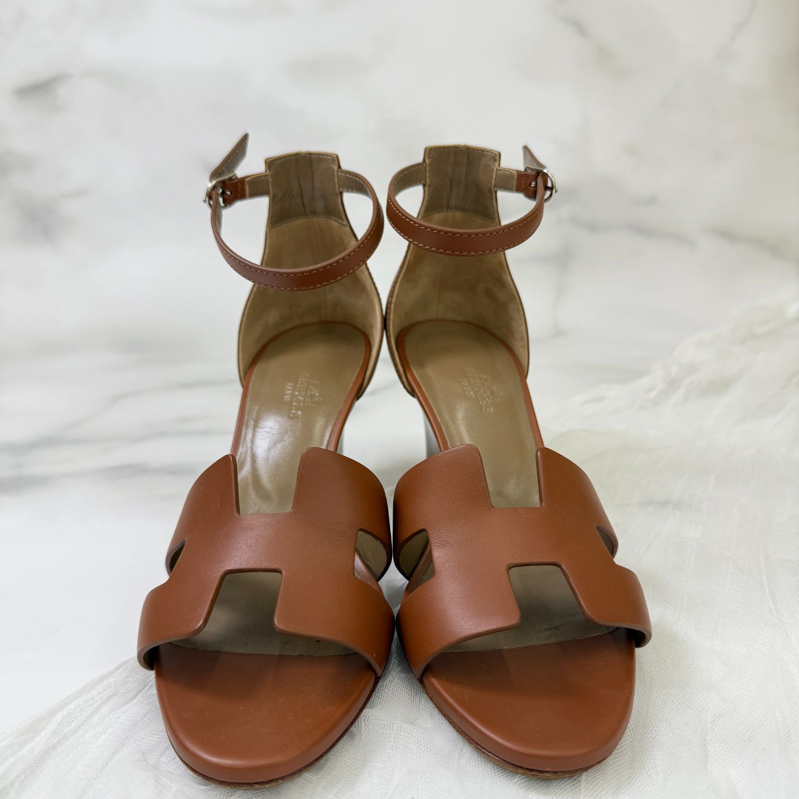 鑑定済み 】エルメス 《 レジェンド 》 37 ( 24cm程度 ) ゴールド