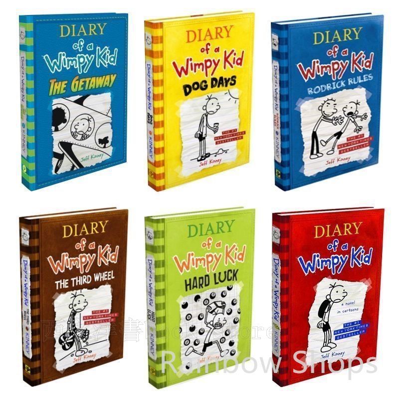 21 Volumes English Version Diary of A Wimpy Kid Set Children