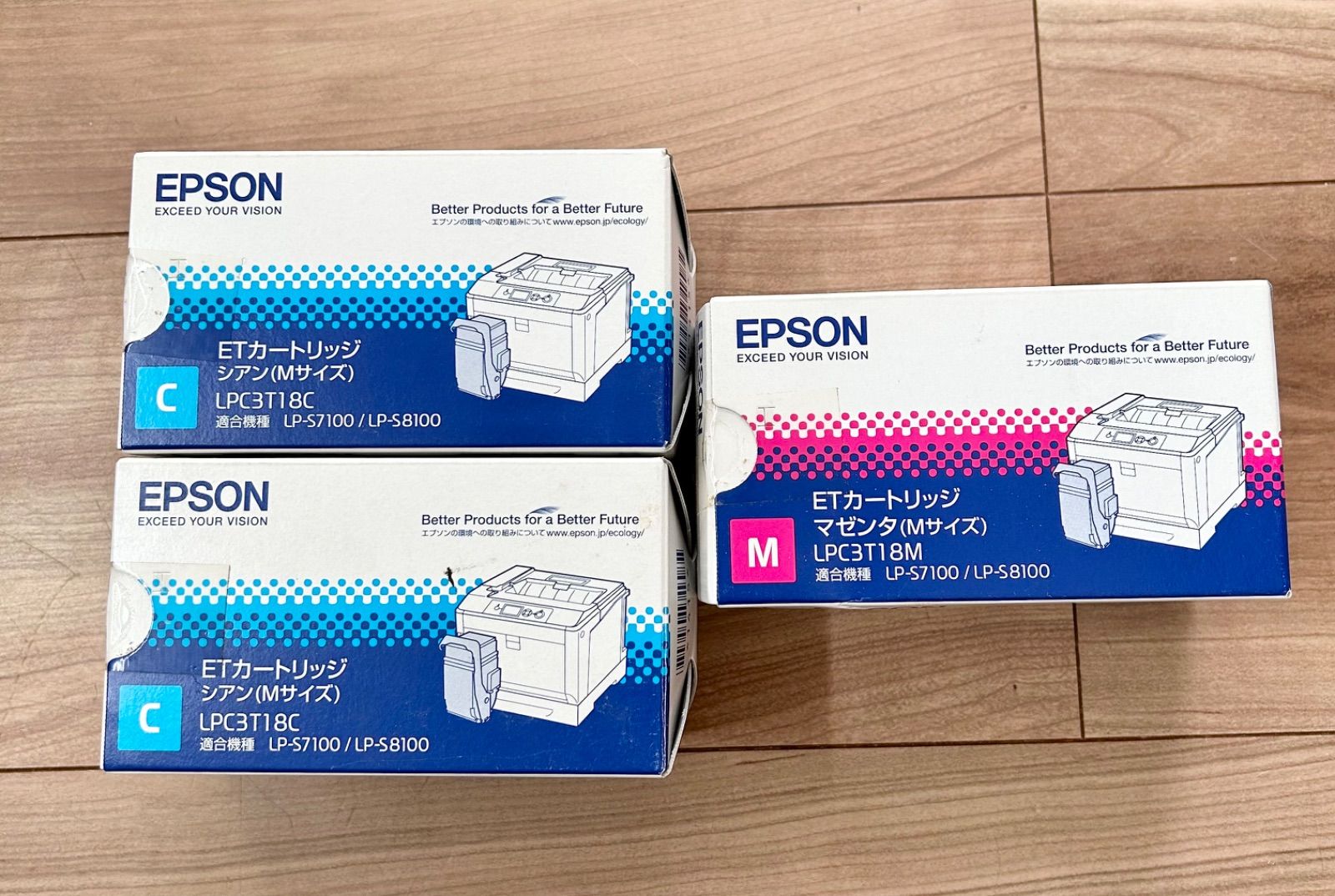 EPSON(エプソン) 【純正トナー】 LPC3T18M ETカートリッジ Mサイズ（マゼンタ） LPC3T18M プリンター・FAX用インク