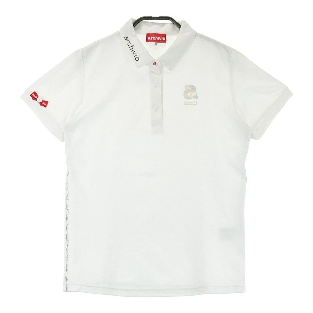 超美品 アルチビオ 半袖ポロシャツ ホワイト サイズ38 楽天市場】【超