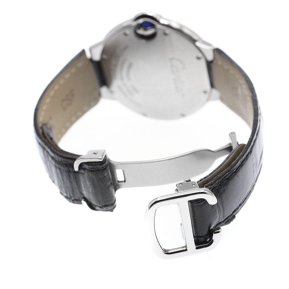 カルティエ CARTIER W6920086 バロンブルー 33mm クォーツ レディース  