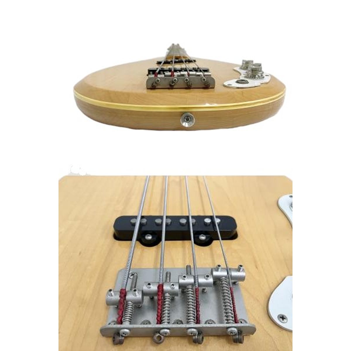 FERNANDES YB-75 フェルナンデス エレキ ベース 琵琶ベース 矢沢