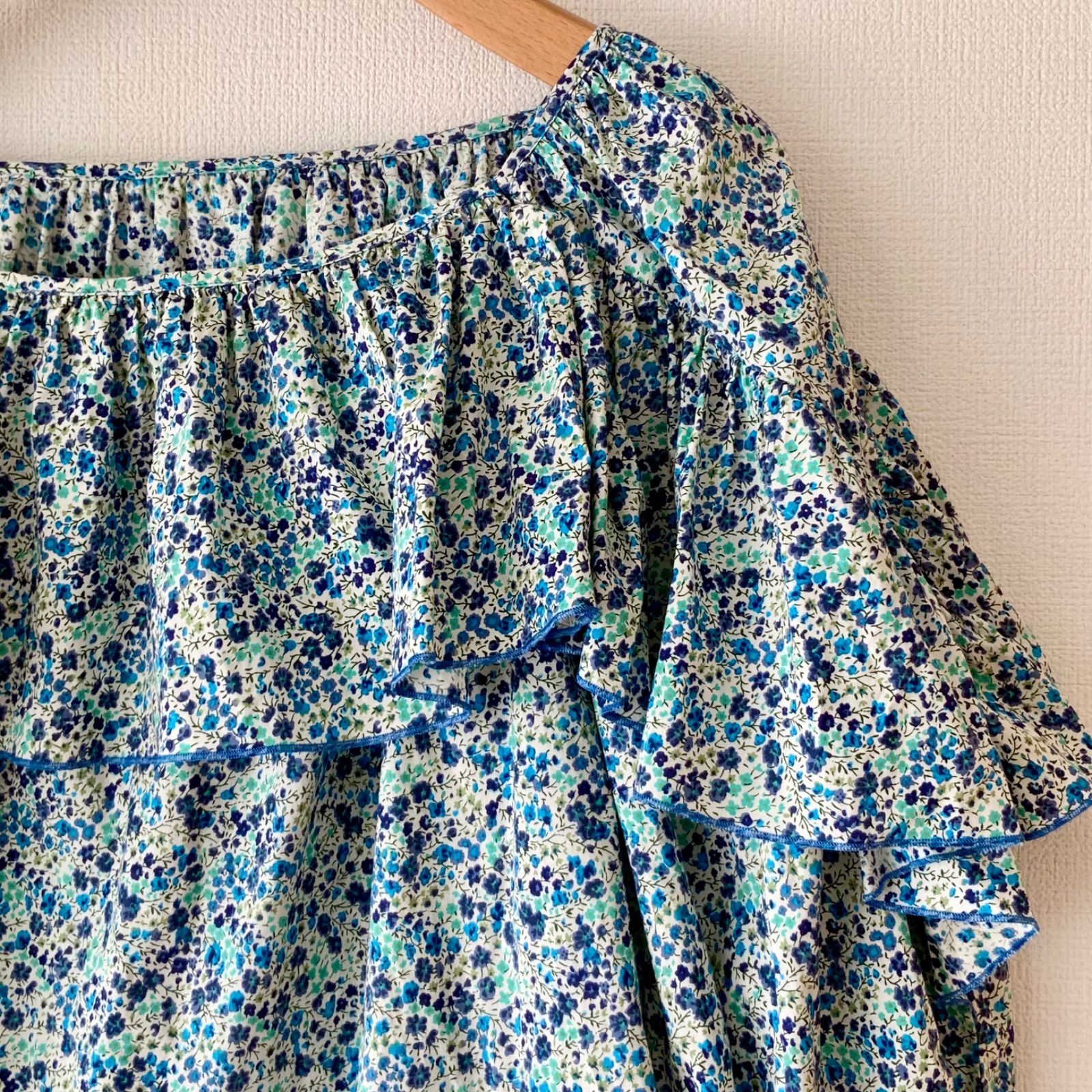 IENA LA BOUCLE イエナ】リバティ Phoebe フィービー柄 ラッフル 