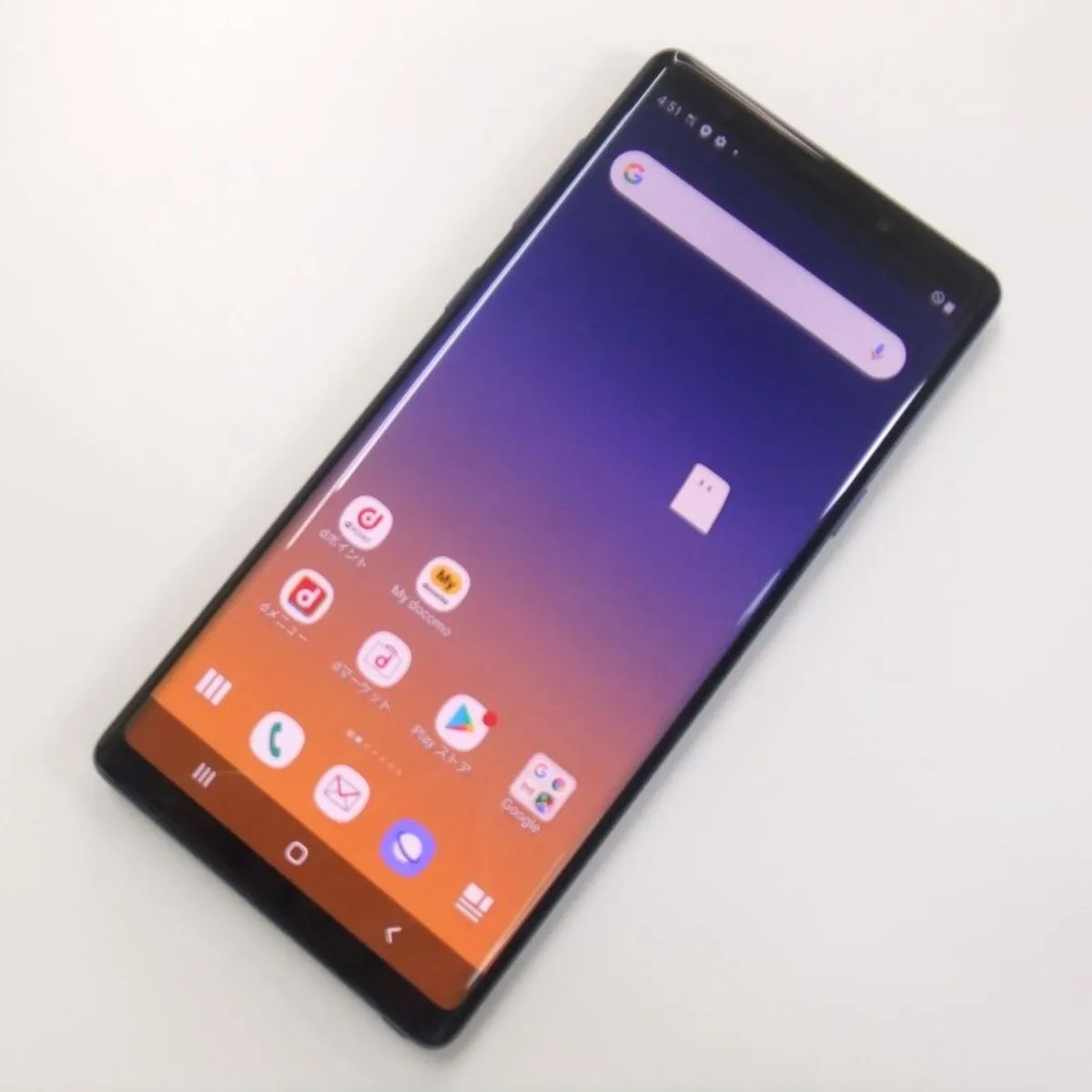 【中古】 Galaxy Note 9 SC-01L オーシャンブルー docomo SIMロック解除済