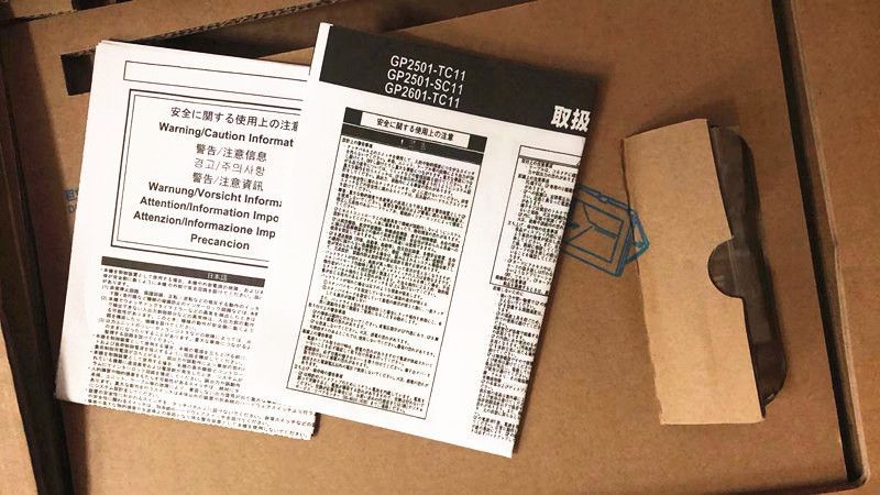 タッチパネル表示器 Pro-face GP2501-TC11 3180021-03 プログラマブル