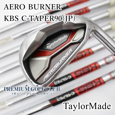 テーラーメイド エアロバーナー AERO BURNER アイアン KBS C-TAPER90 S 8本 5-P.A.S 3647