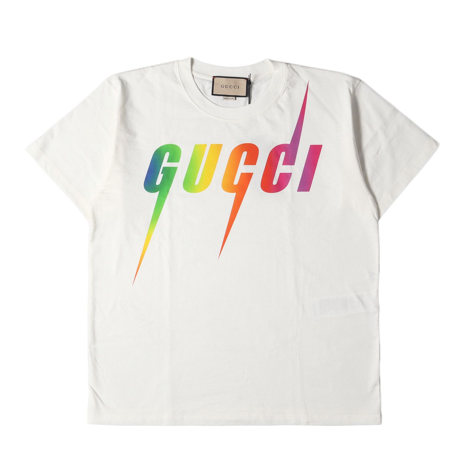 新品 GUCCI グッチ Tシャツ サイズ:XS 現行モデル マルチカラー 