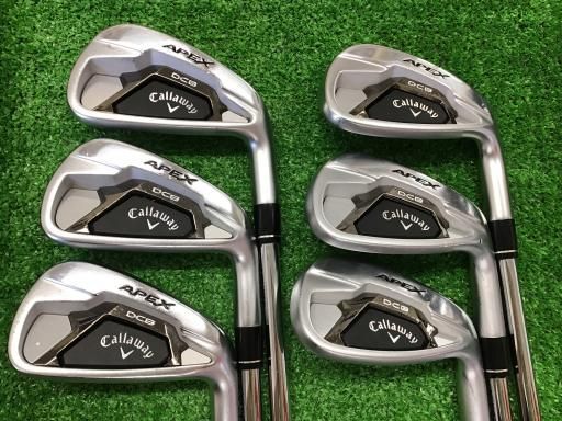 中古】 キャロウェイ APEX DCB(2021) 6S アイアンセット IR NS