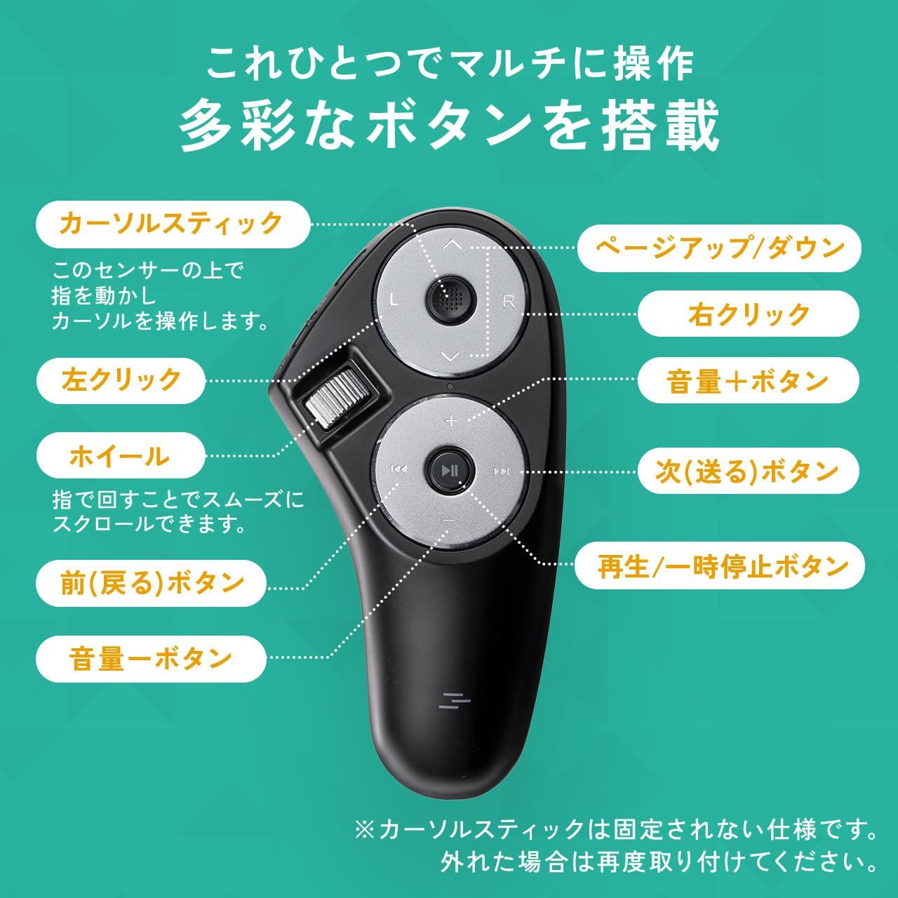 充電式 プレゼン