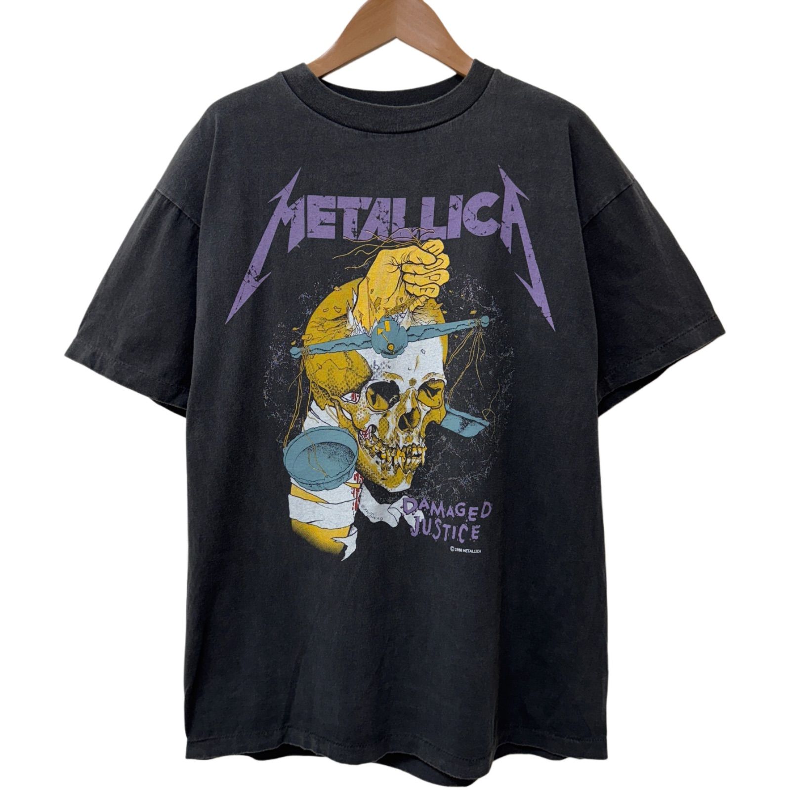 メタリカ Tシャツ Lサイズ ブラック USA製 90s 両面プリント