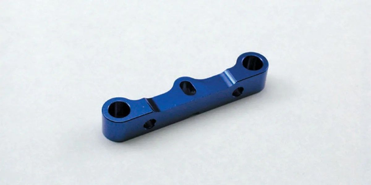 京商 KYOSHO アルミ SP フロントサスホルダーD (ブルー/ZX-5) LAW31