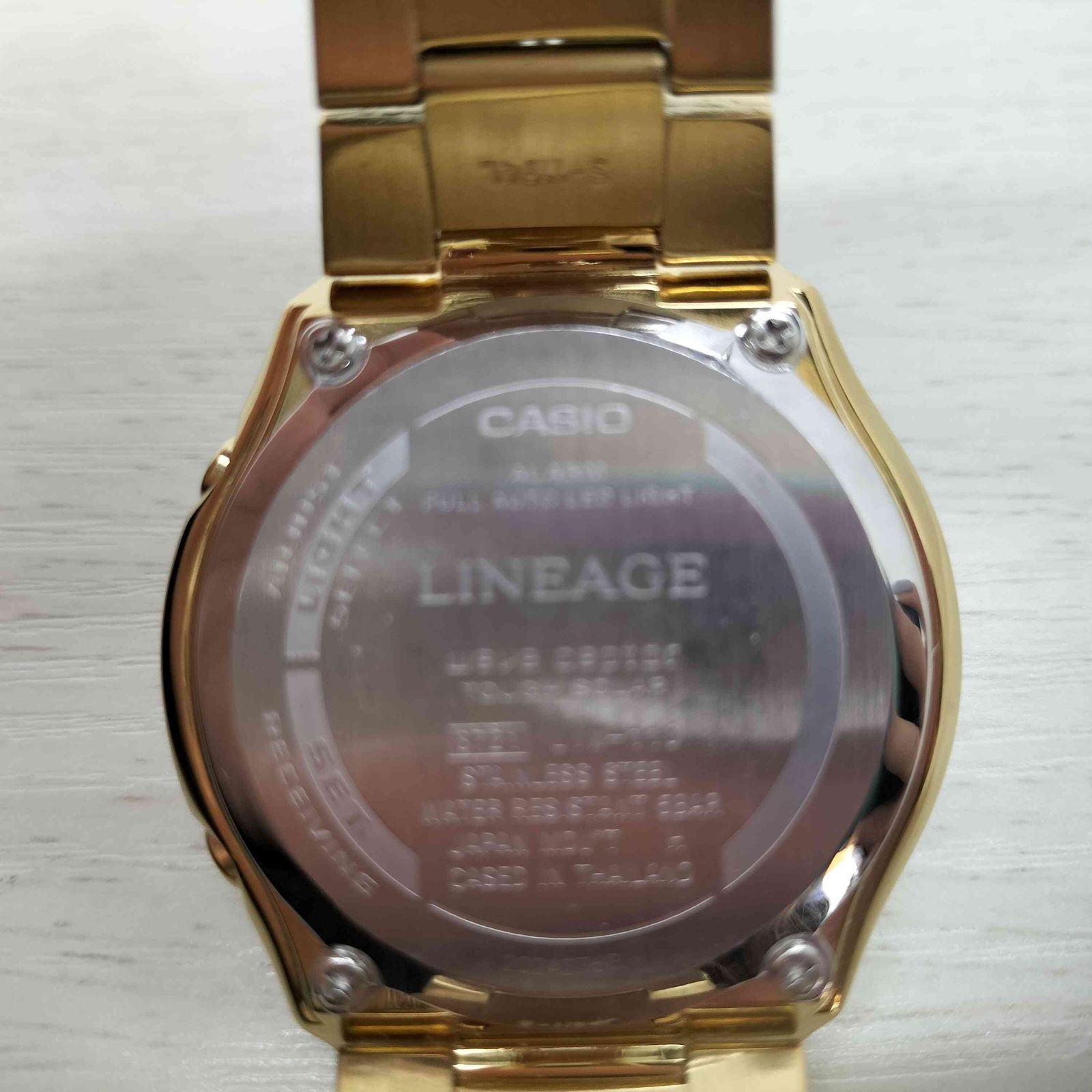 カシオ CASIO LIW-110 LINEAGE リニエージ ウェーブセプター ソーラー 