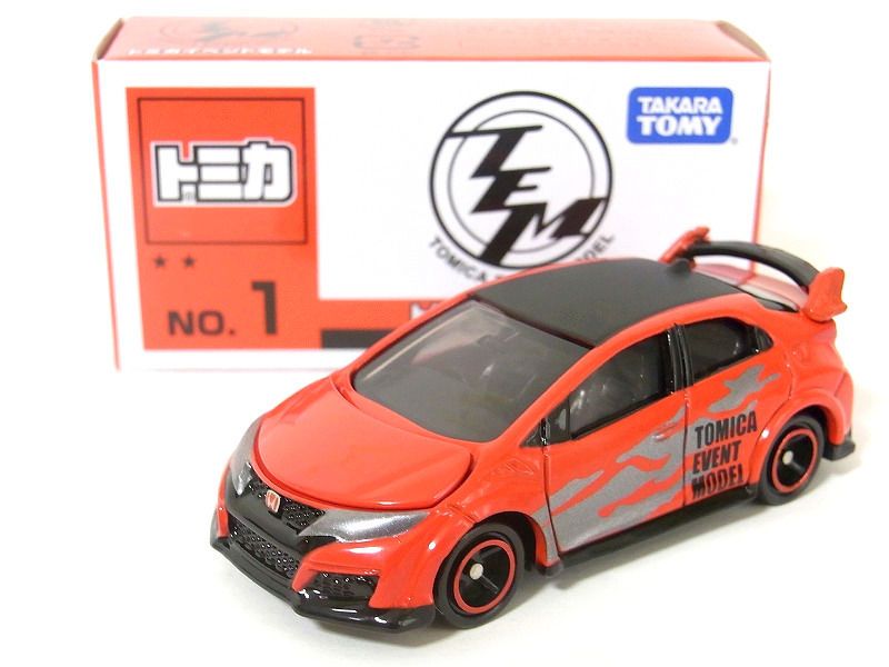 新品 2017 トミカ イベントモデル No.1 ホンダ シビック TYPE R