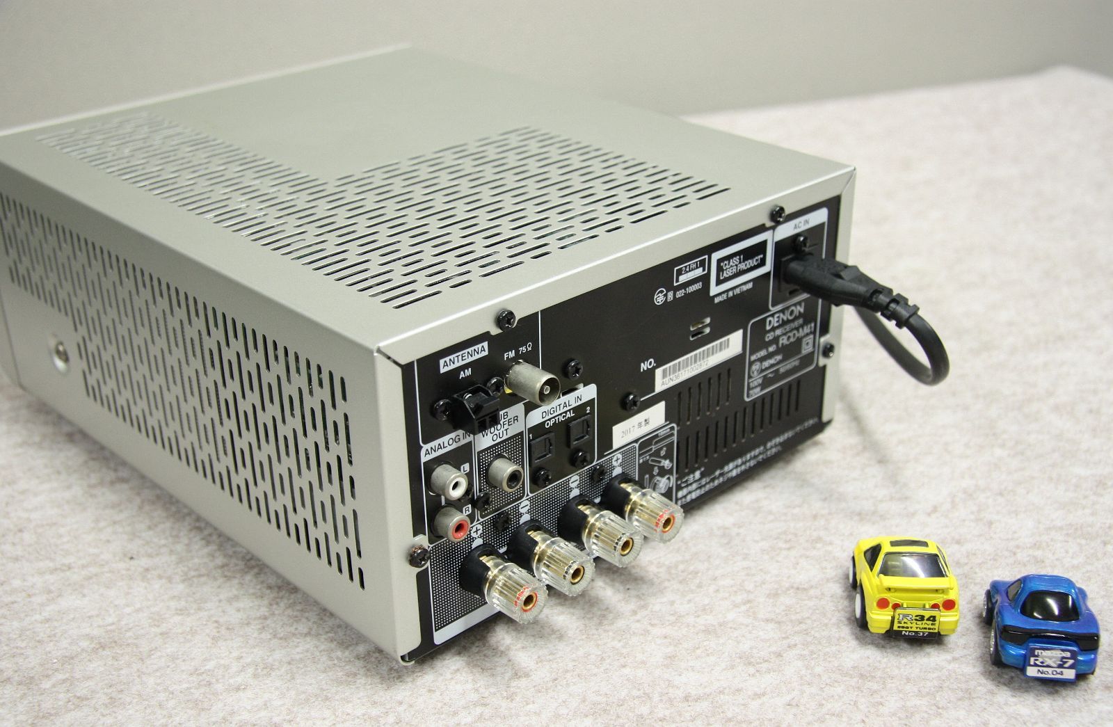 美品 DENON デノン RCD-M41 CDレシーバー シルバー 2017年製 RCD-M41 - CDレシーバー | Denon - 日本