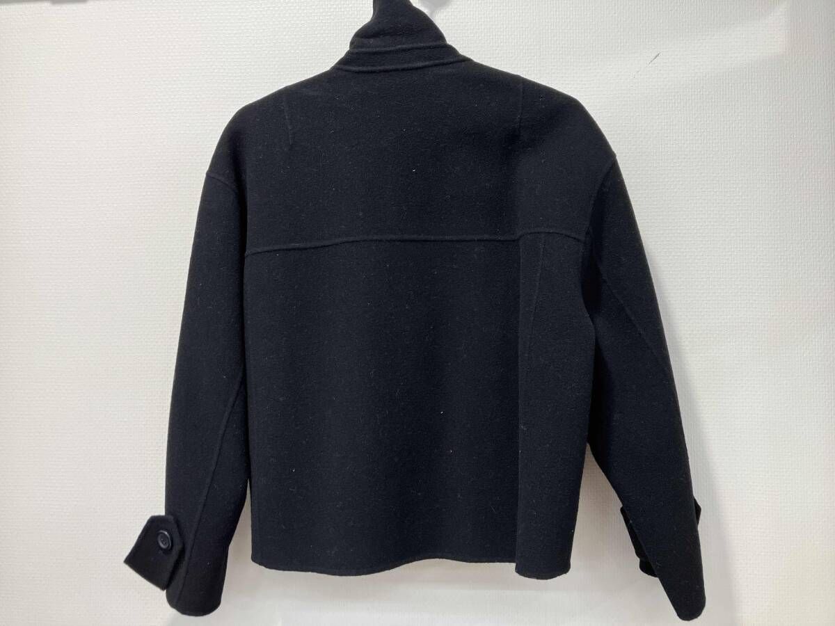 Mila Owen ミラオーウェン ショート丈リバーダブルコート ブラック